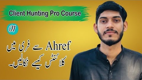 How to find Clients on Ahref || Muhammad Arslan