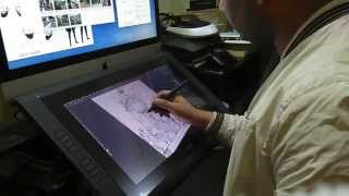 Drawing On Wacom Cintiq 22Hd