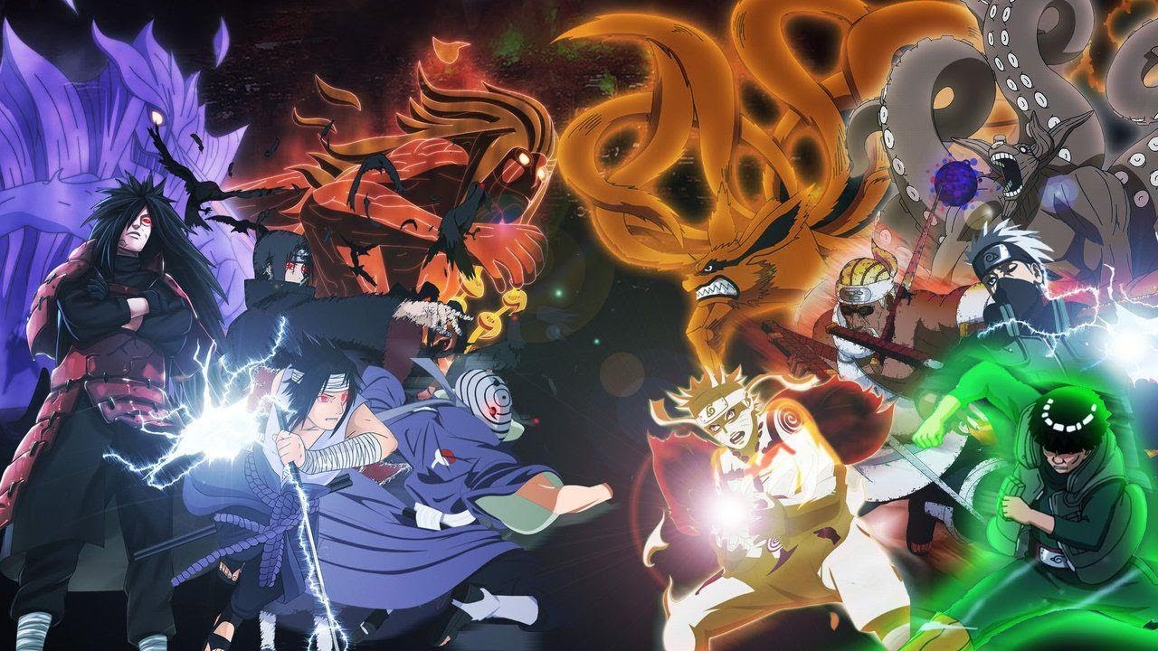 Naruto - AMV :The 4 great ninja war