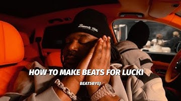 How To Make Beats For LUCKI & VEEZE | FL Studio Tutorial