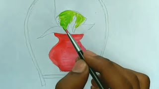 shuvo noboborsho drawing /শুভ নববর্ষের একটি সুন্দর ছবি অংকন screenshot 5