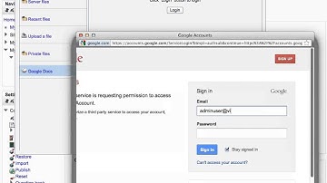 Moodle - Enabling and using Google docs repository