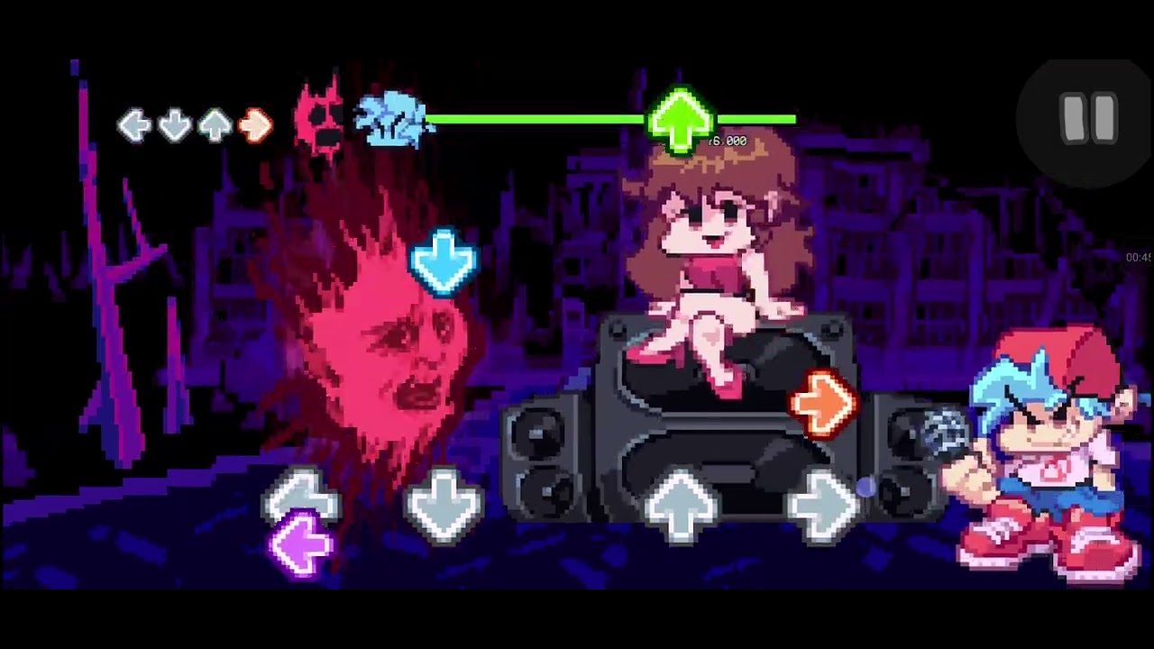 Thorns - FNF, modo: nightmare