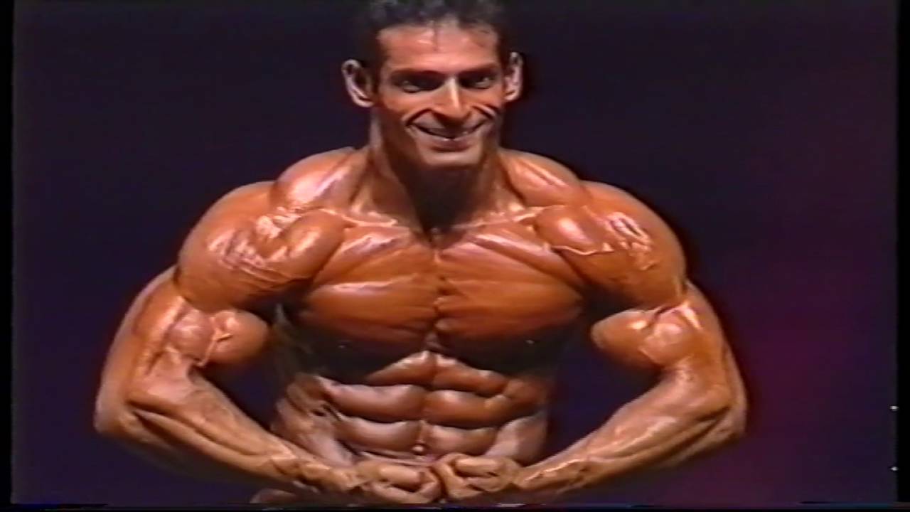 Hamdullah Aykutlu posing routine 1993 - YouTube