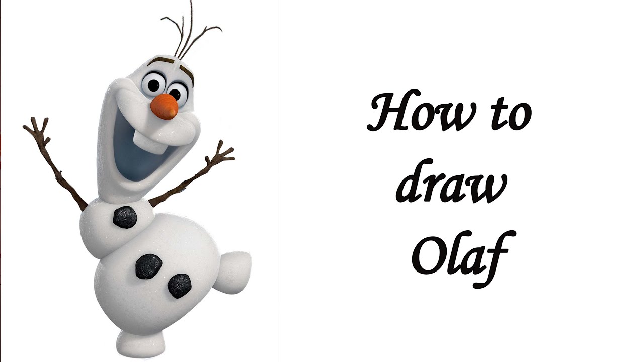 Uncategorized How To Draw Olaf Easy how to draw olaf snowman from frozen essy dibujar a frozen