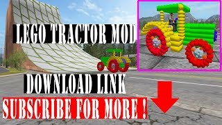 LEGO TRACTOR MOD, SECONDARY VERSION VS RAMP, Farming Simulator 17 screenshot 5