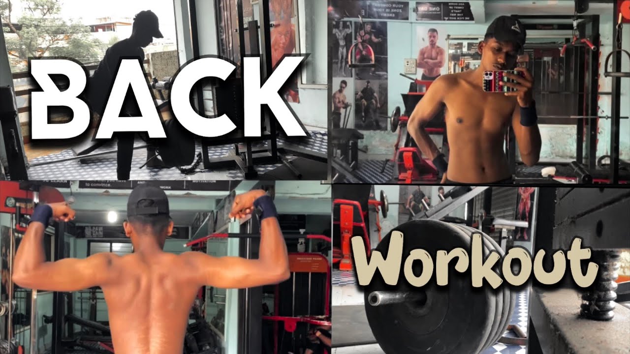 3 months body transformation - Back workout 🏋️ (youryash).. - YouTube