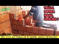 TUĞLA DUVAR NASIL ÖRÜLÜR ? DETAYLAR VİDEODA... How to make brick wall ?