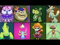 ALL Monsters Fanmade by GooseWeirdLol vs MantisGirl vs Riles | My Singing Monsters