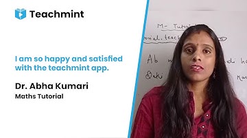 Dr Abha Kumari | Teachers of Teachmint | Teacher Testimonial