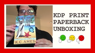 Unboxing My Book | KDP Print Proof Copy | Quality
