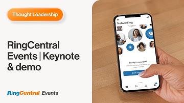 RingCentral Events | Keynote & demo