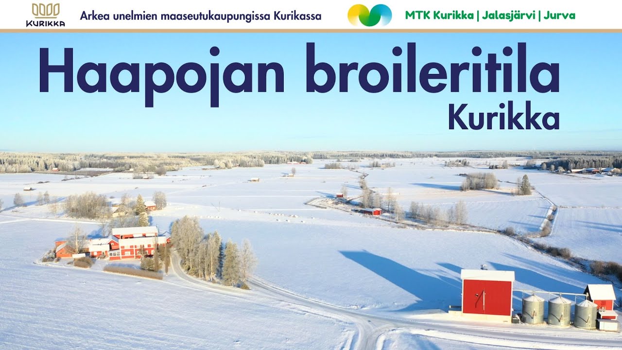 Arkea unelmien maaseutukaupungissa - Haapojan broileritila