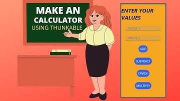 HOW TO MAKE CALCULATOR ||  USING THUNKABLE ||  THUNKABLE  APP ||