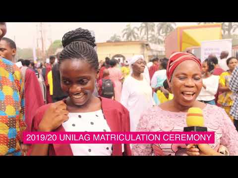 2019/2020 UNILAG MATRICULATION