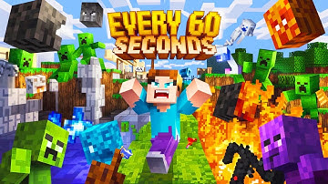 Minecraft, But Random Chaos Happens Every 60 Seconds!
