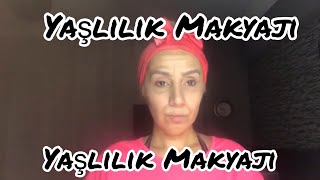 Yaşlandırma makyajı en az malzemeyle Resimi