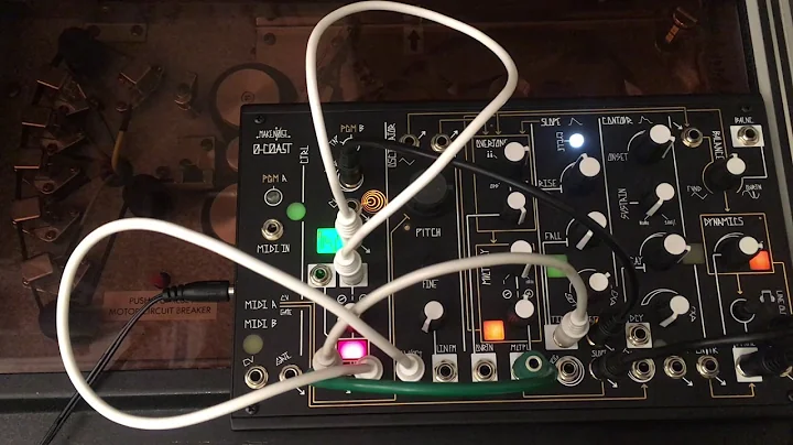 FIXED AUDIO Makenoise 0-Coast Krell Patch + Multivox Multi Echo