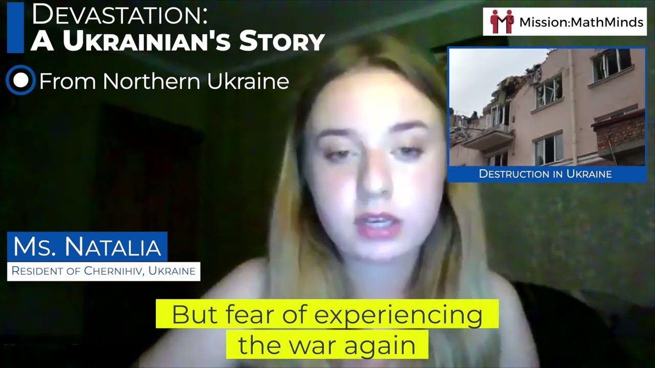 A Ukrainian's Story, Natalia | Mission:MathMinds