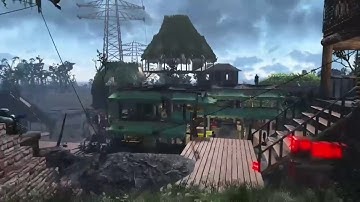 Fallout  4 settlement.  Caldeira Outpost  , conquest mod location.  Xbox one