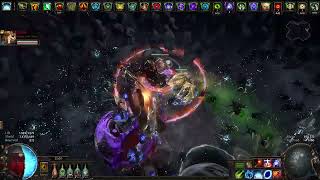 PoE 3.22 - Spark Carry with Aurabot - Uber Uber Elder