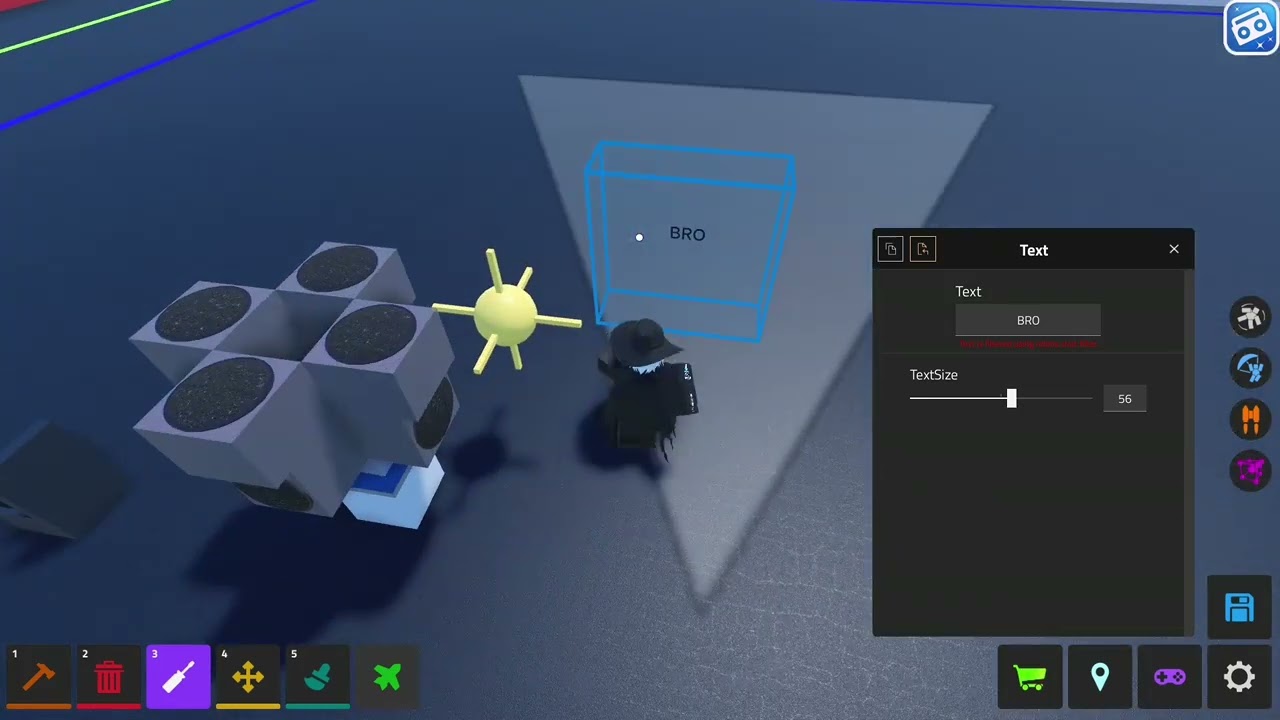 I eas testing my 16v2t-B sound so claw jumped in The spinning thing and flinged me,LOOOOIL