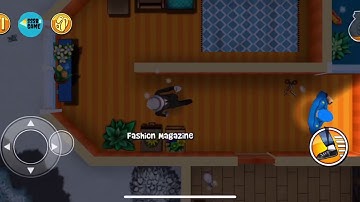 Robbery Bob: CHAPTER 5 - WINTER Level 8 , 100% iOS/Android Walkthrough