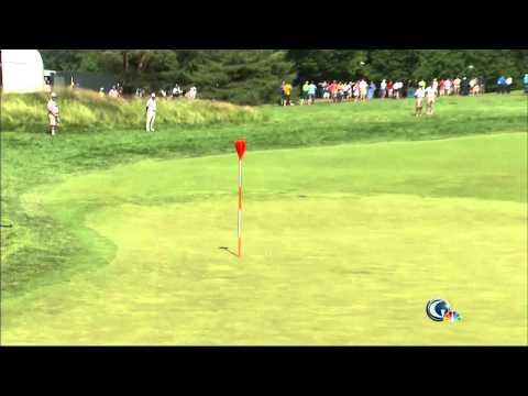 Bubba Watson Pitches It Close
