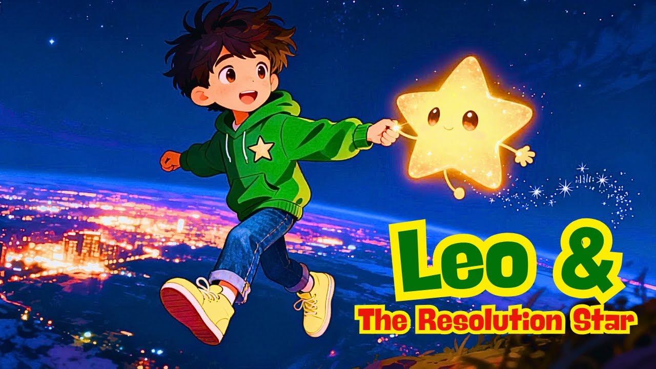Leo and the Resolution Star: A Heartwarming New Year Adventure | Kids Bedtime Story