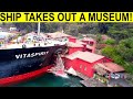10 Enormous Ships Crashing!