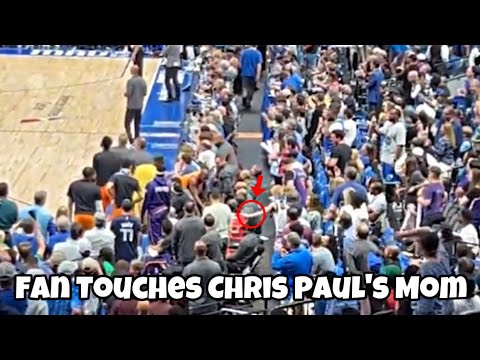 LEAKED Footage Of Mavs Fan Touching Chris Paul’s Mom! Full Details Explained🤔