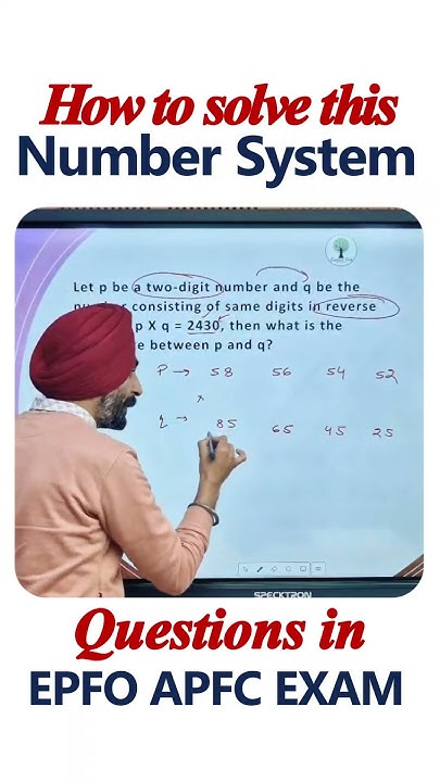 How to solve Number System questions in exam | Success Tree - YouTube
