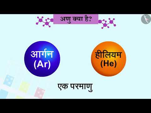 वीडियो: एक अणु क्या है और यह एक परमाणु से कैसे भिन्न होता है