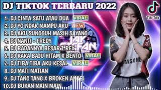 DJ VIRAL TIKTOK TERBARU 2022 - DJ CINTA SATU ATAU DUA X DJ YO NDAK MAMPU AKU DUDU | REMIX TIKTOK