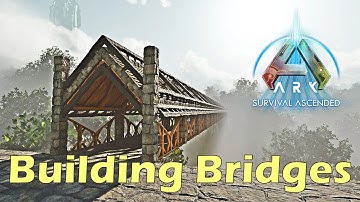 Building and Decorating a Floating Bridge - Ark Survival Ascended [Episode 3]