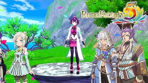 Rune Factory 5 (Japanese Voice) - Love Events & Festivals 1st Part - No Commentary