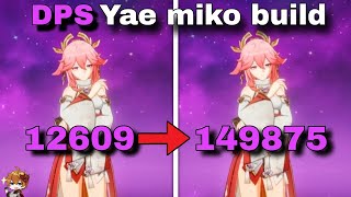 Dps Yae Miko Guide Genshin Impact