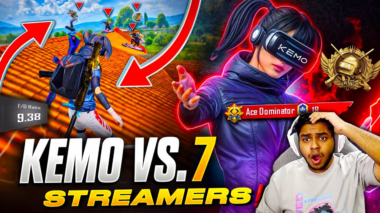 WORLD's HIGHEST 10 KD NO RECOIL CONQUEROR EVEN STREAMERS REPORT ?? KAYO BEST Moments PUBG Mobile