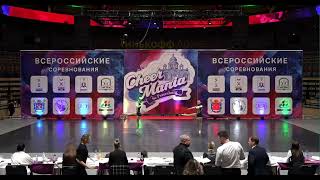 Cheerleading. Jazz.Чир спорт. ВРС 2019 ЧИР-ДЖАЗ-ДВОЙКА Crystal Grace.