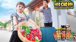 Người Mẹ Nghèo Bán Xúc Xích Lắc Heo Cao Bồi Gặp Lại Con Gái Sau 5 Năm Xa Cách | Bé Chi TV