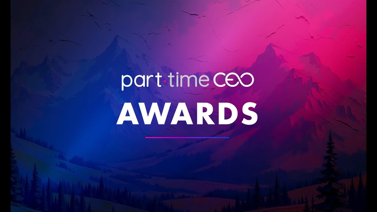 Part Time CEO Award Night Sept 2025 Part Time CEO Award Night Sept 2025
