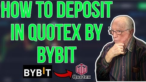 How To Deposit In Quotex By Bybit | Binary Trading Deposit | Quotex Deposit & Withdraw