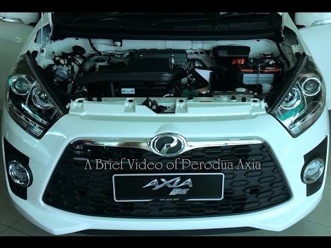 Perodua AXIA Auto Standard G Spec Interior, Exterior, E 