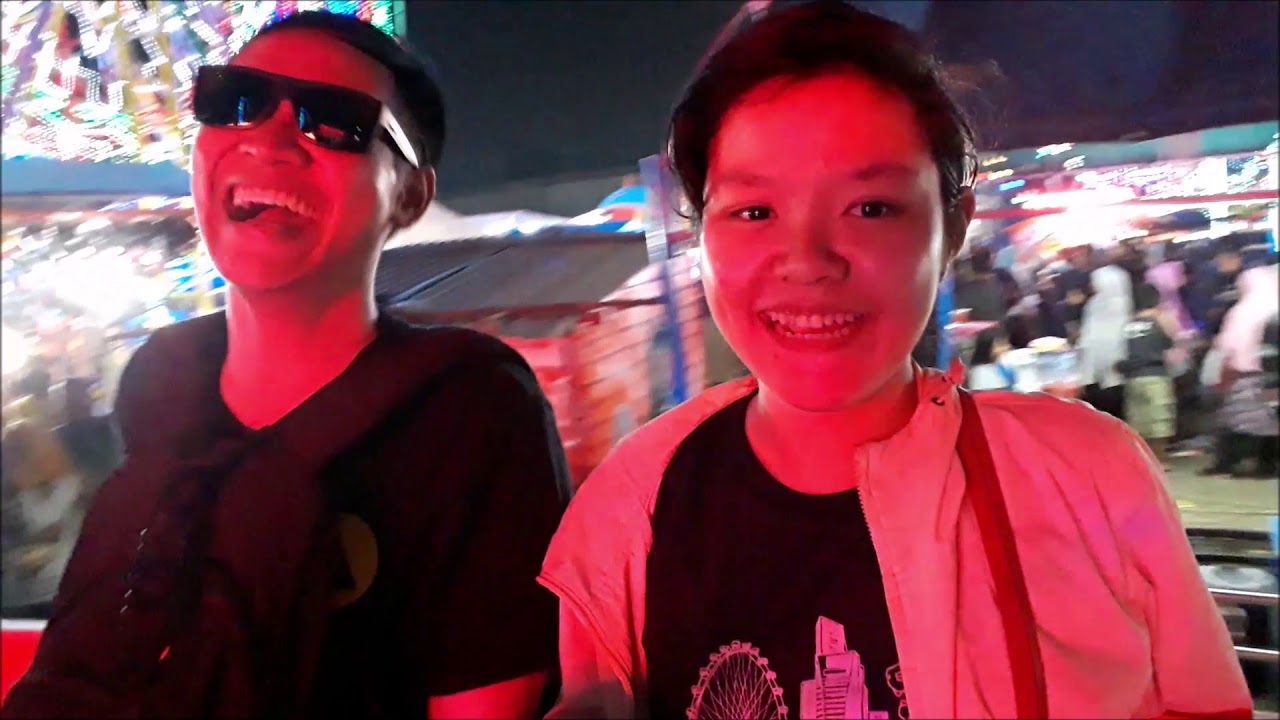 Vlog 1 Asikasikan di pasar malam Pamulang YouTube
