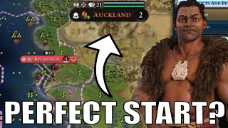 Civ 6 | This May Be The PERFECT Maori Start!!! #1 - (Deity Maori Civilization VI)