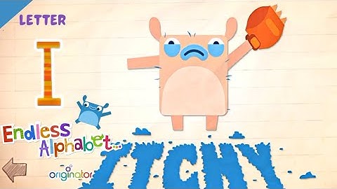 Learn Alphabet Letters with Adorable Monsters in Endless Alphabet A to Z - Letter I, by Originator