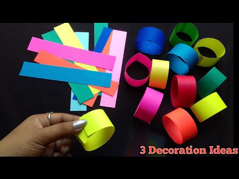 3 Super Easy Festival Decoration Ideas | Diwali Decoration Ideas | Paper Crafts