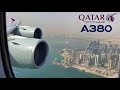  doha doh  paris cdg  qatar airways airbus a380 full flight report fifa world cup 2022