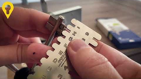 Juwel 4x4 New Lock with cuts on the plates - Prodecoder Automatic