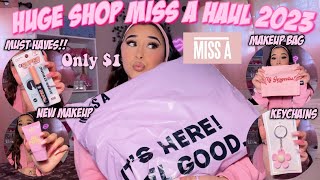 HUGE SHOP MISS A HAUL | $1 BEAUTY PRODUCTS!!! ( must haves, new arrivals, makeup, & more!!)